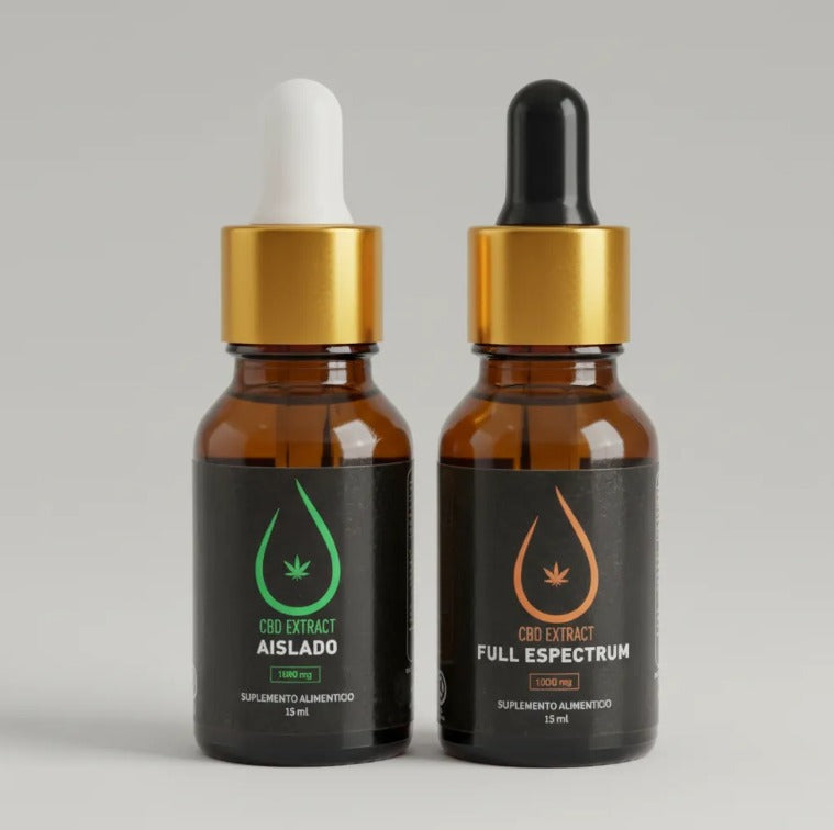 PACK ACEITE MEDICINAL ASILADO + FULL ESPECTRUM 1000 MG - 15 ML
